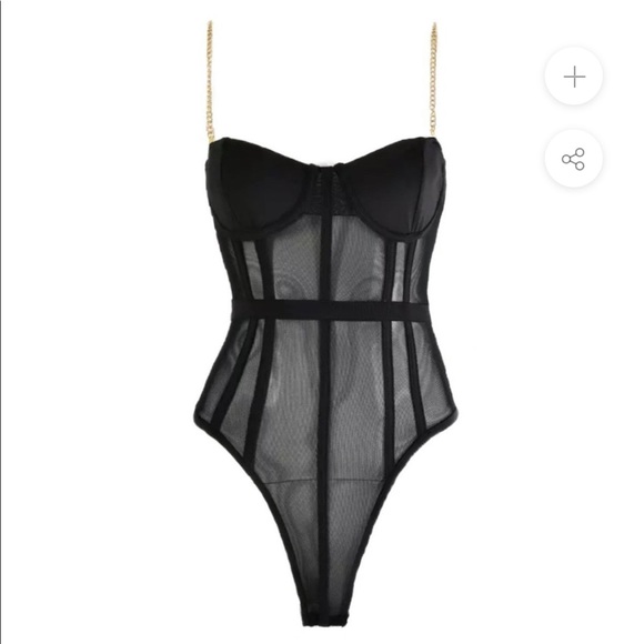 Love/labels Tops - Love/labels black bodysuit